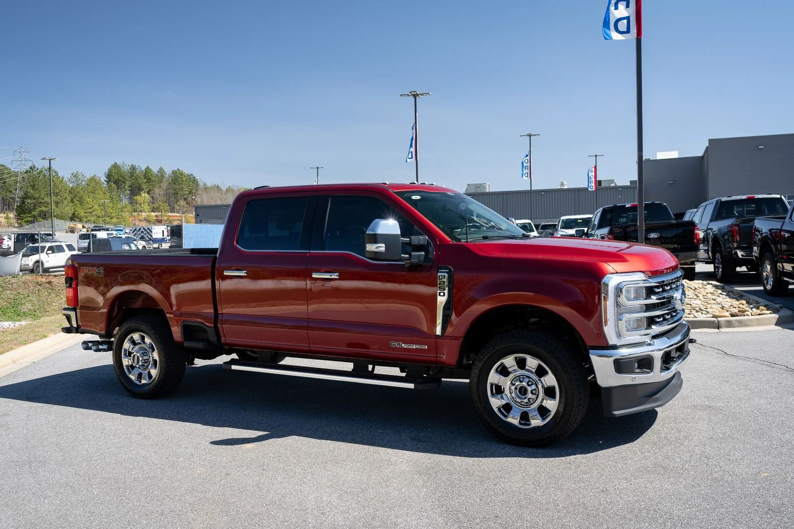Used 2026 Red Ford Lariat image 12
