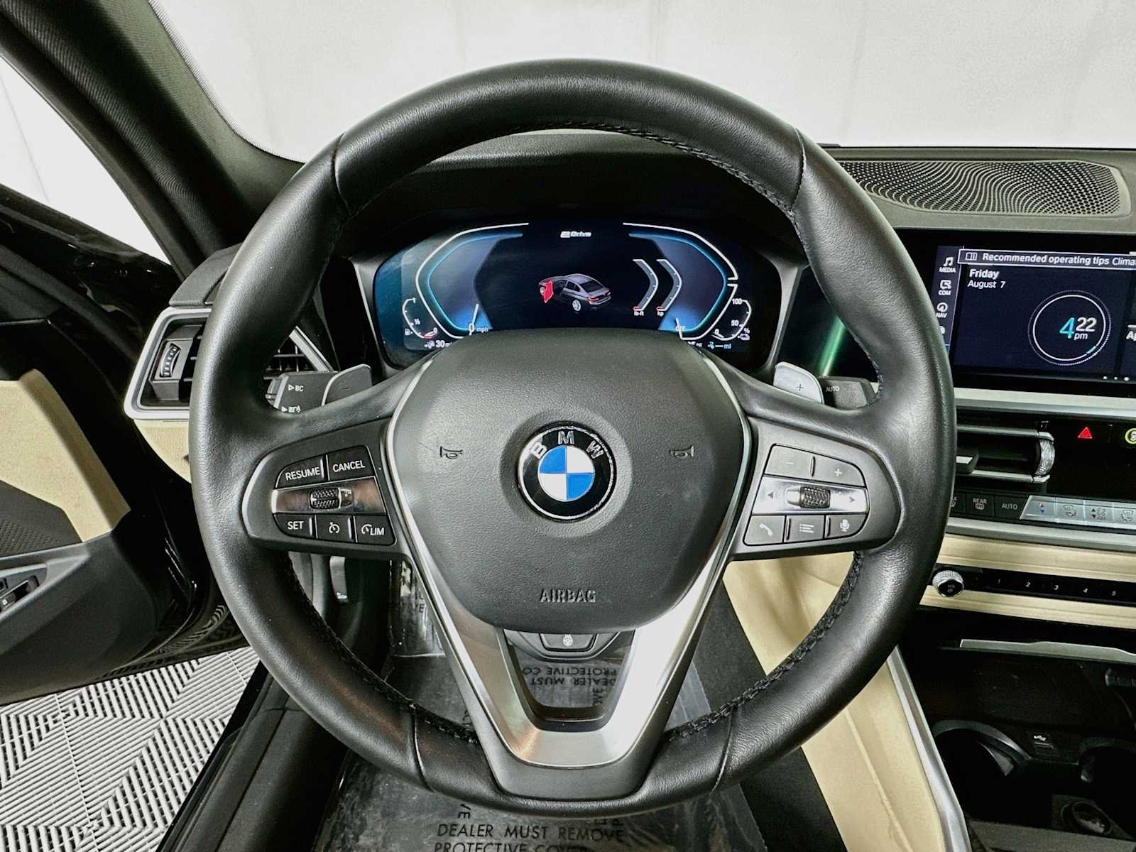 Used 2021 Black Sapphire Metallic BMW 330e image 11