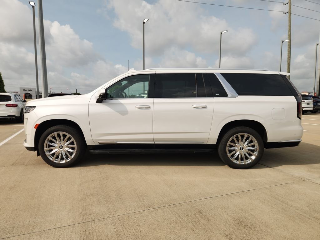 Used 2021 Crystal White Cadillac Premium image 4