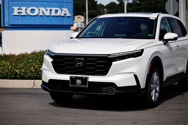 New 2027 Platinum White Honda EX image 2
