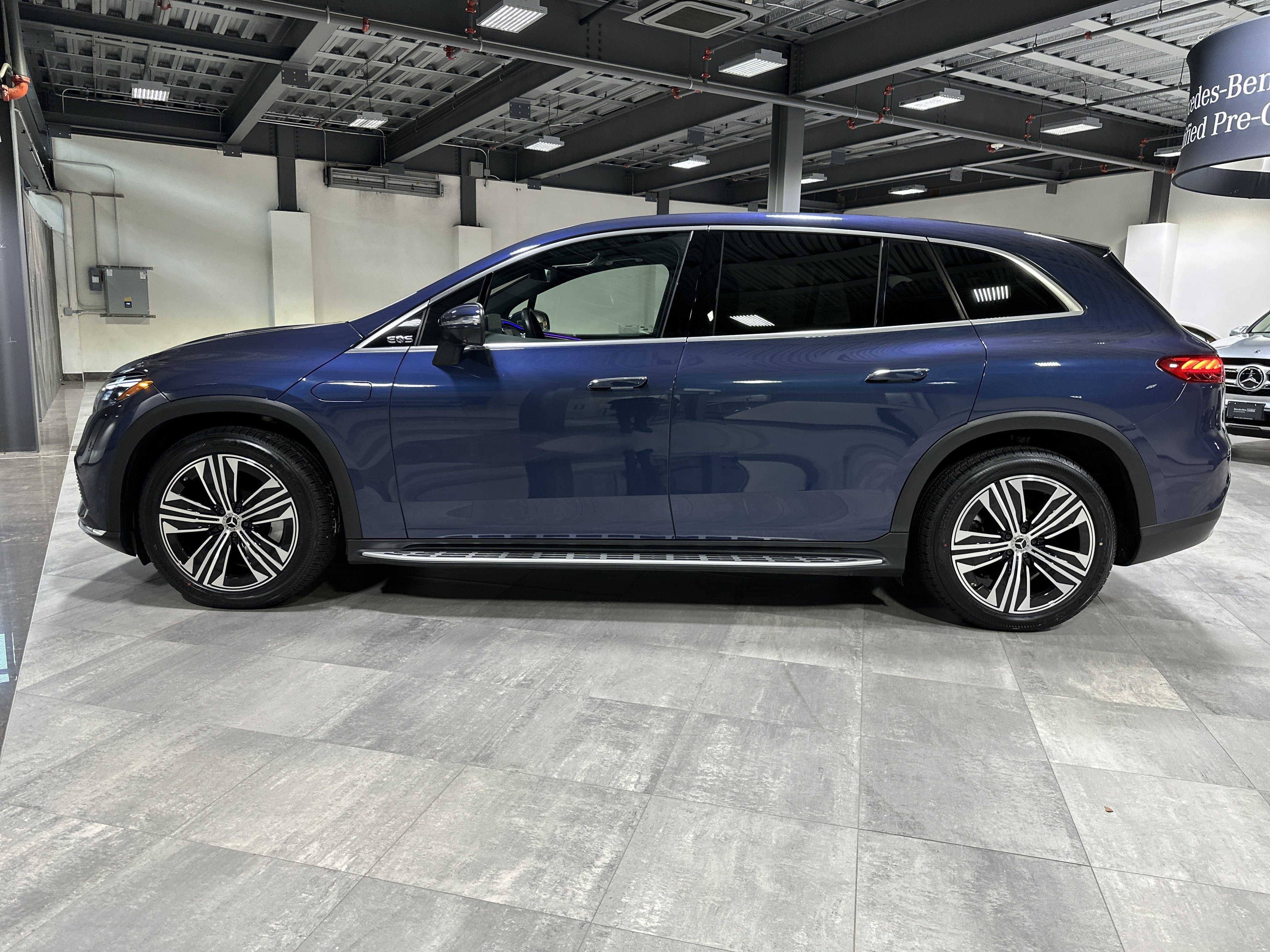 Certified 2023 Mercedes-Benz EQS SUV Base with VIN 4JGDM2EB5PA029361 for sale in Hempstead, NY