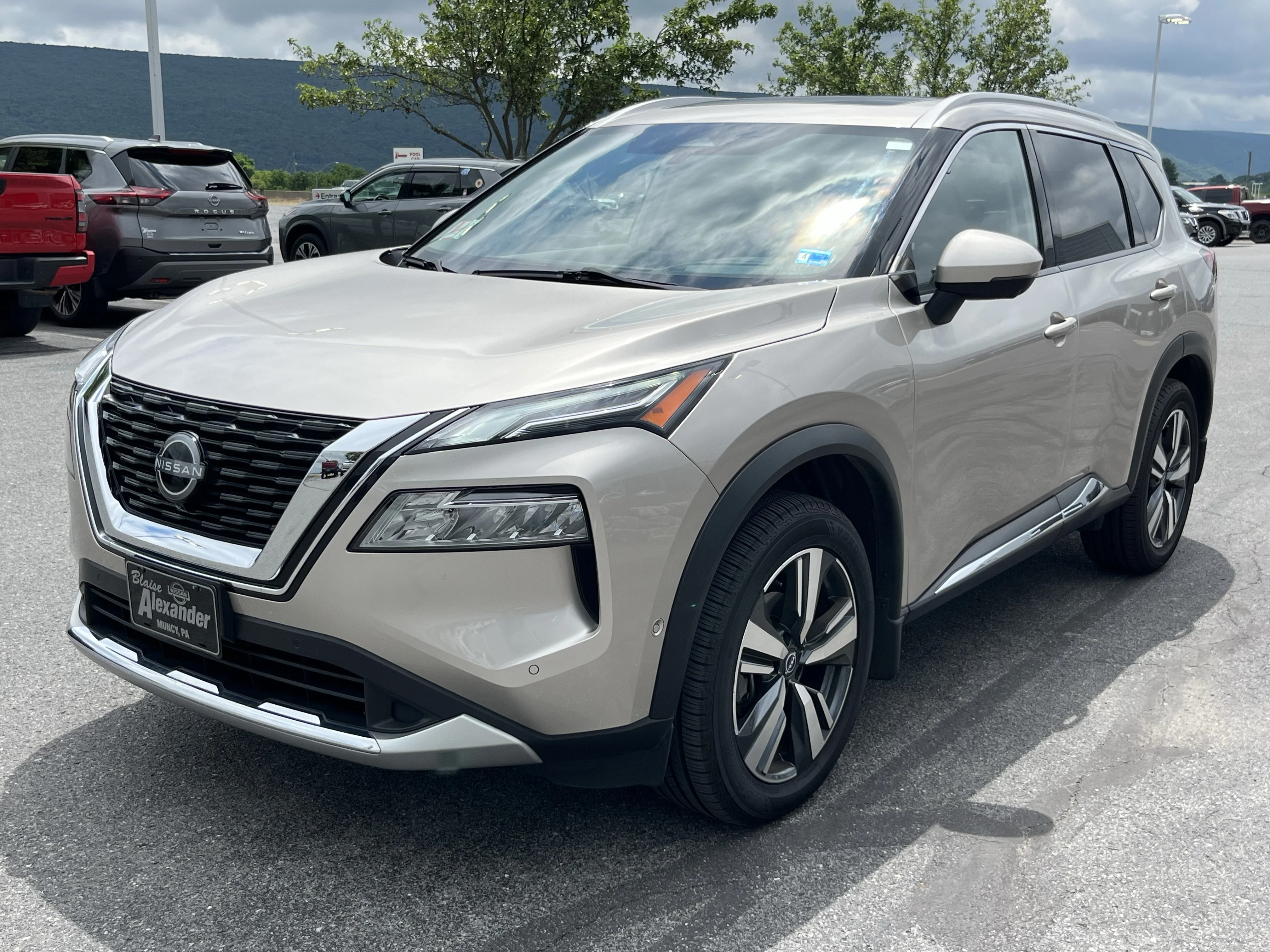 Used 2023 Champagne Silver Metallic Nissan Platinum image 11