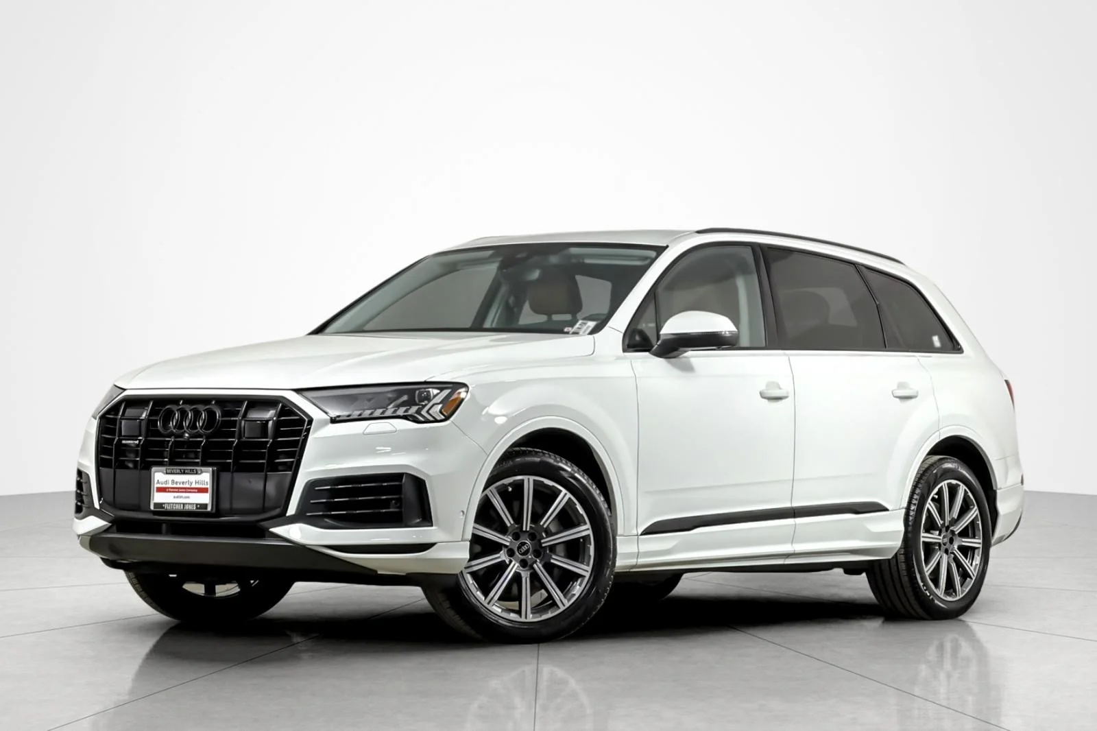 Used 2023 Carrara White Audi Premium Plus 45 TFSI quattro image 1