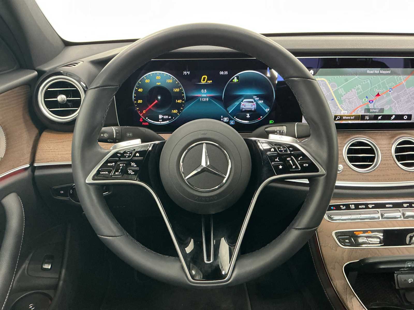 Certified Used 2022 MANUFAKTUR Diamond White Mercedes-Benz E 350 image 21