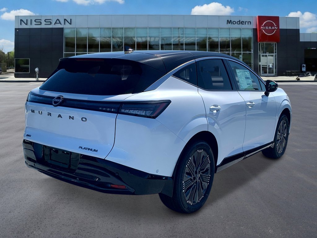 New 2026 Everest White Pearl Tricoat/Super Black Nissan Platinum image 4