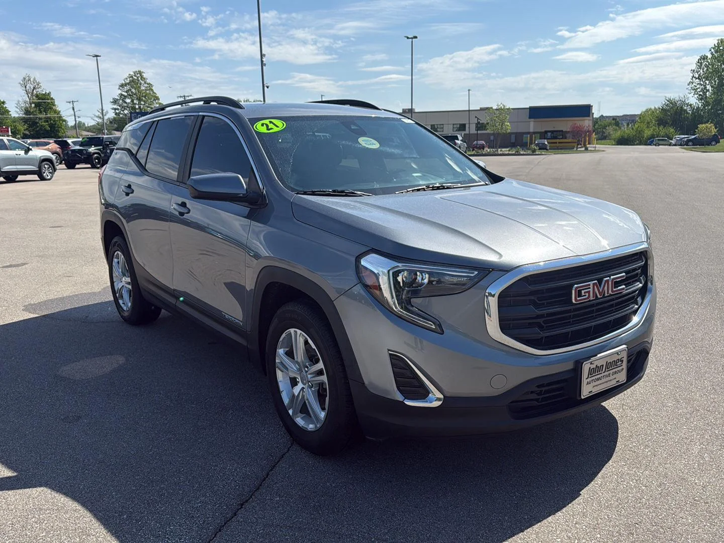 Used 2021 GMC Terrain SLE with VIN 3GKALTEV7ML355181 for sale in Scottsburg, IN