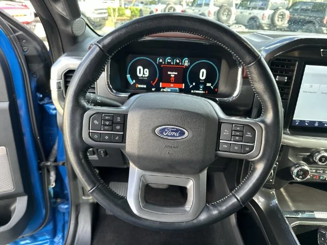 Used 2021 Blue Ford Lariat image 15