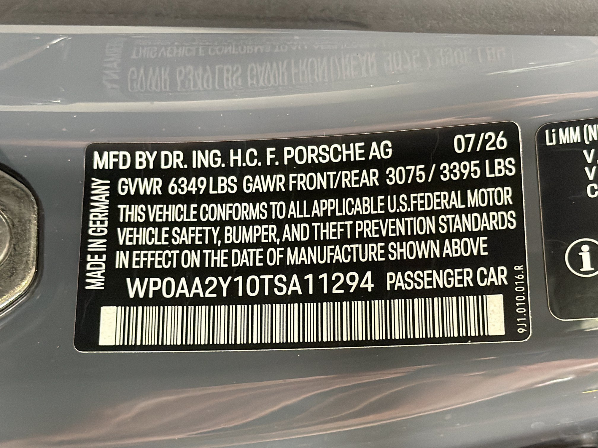 New 2026 Slate Grey Neo Porsche 4 image 40