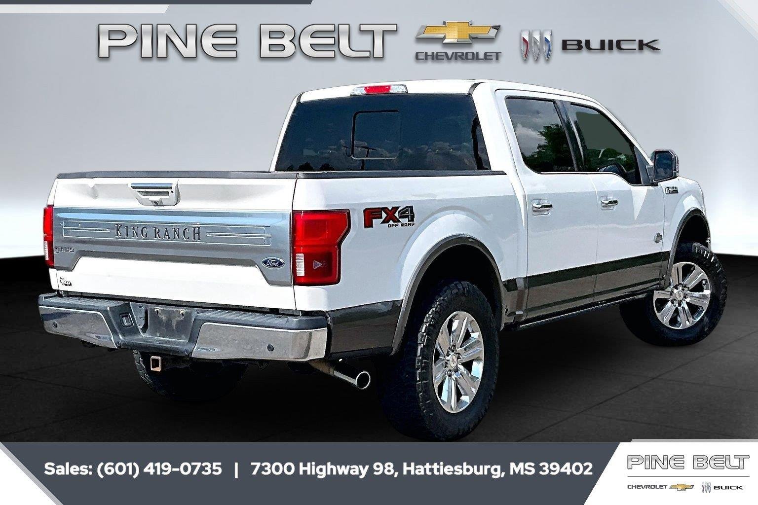 Used 2018 White Ford King Ranch image 12