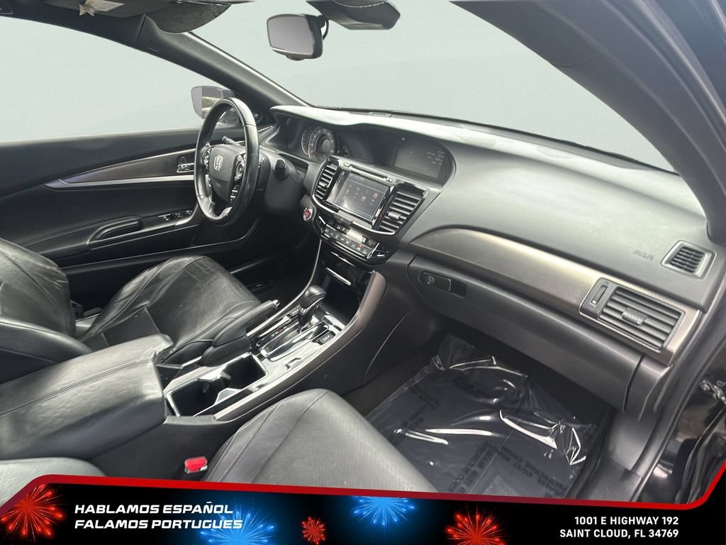 Used 2017 Black Honda EX-L V6 image 24
