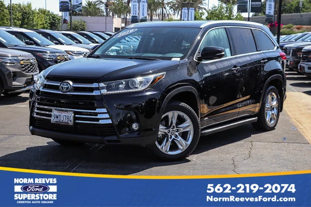 2019 Toyota Highlander Hybrid Limited Platinum