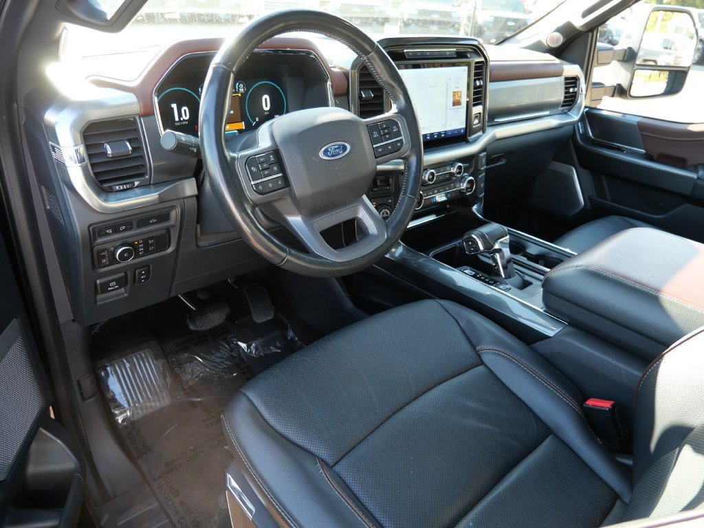 Certified Used 2021 Black Ford Lariat image 3