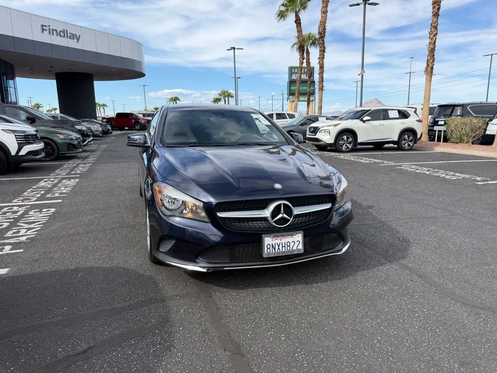 Used 2017 Blue Mercedes-Benz CLA 250 image 3