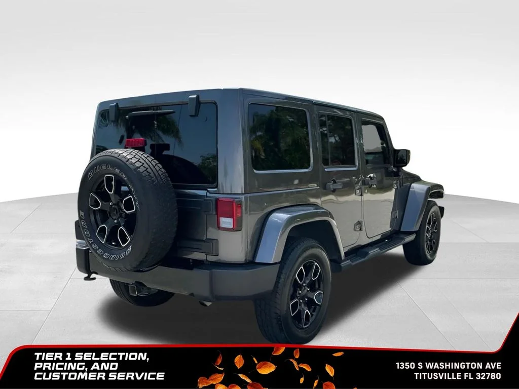 Used 2018 Gray Jeep Unlimited Sahara image 9