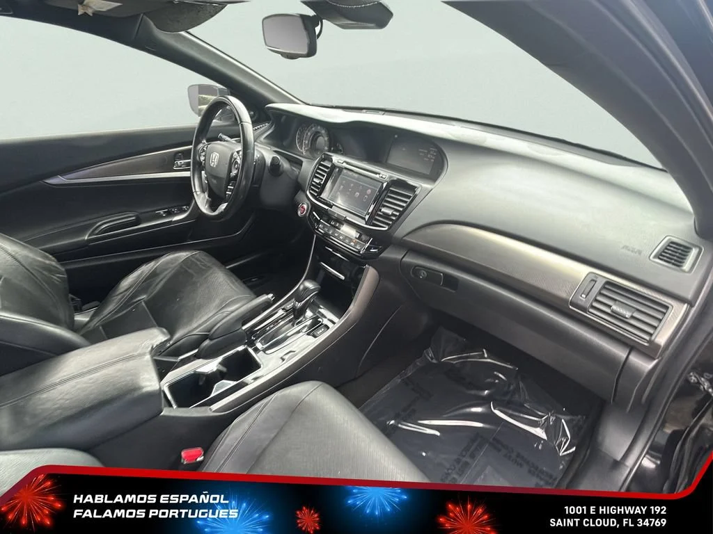 Used 2017 Black Honda EX-L V6 image 24