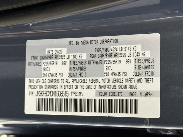 Used 2022 Polymetal Gray Mazda 2.5 S Carbon Edition image 36