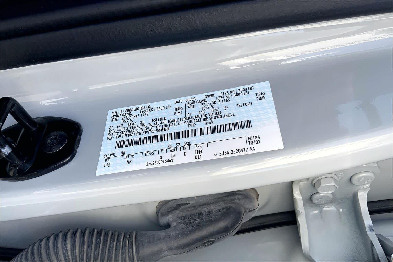 Certified Used 2023 Avalanche Gray Ford Tremor image 31