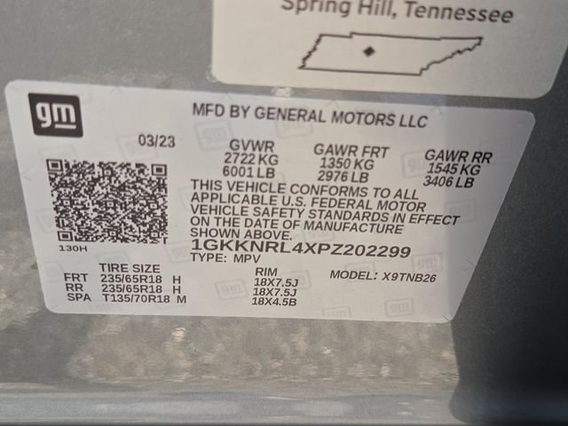 Used 2023 Sterling Metallic GMC SLE image 7