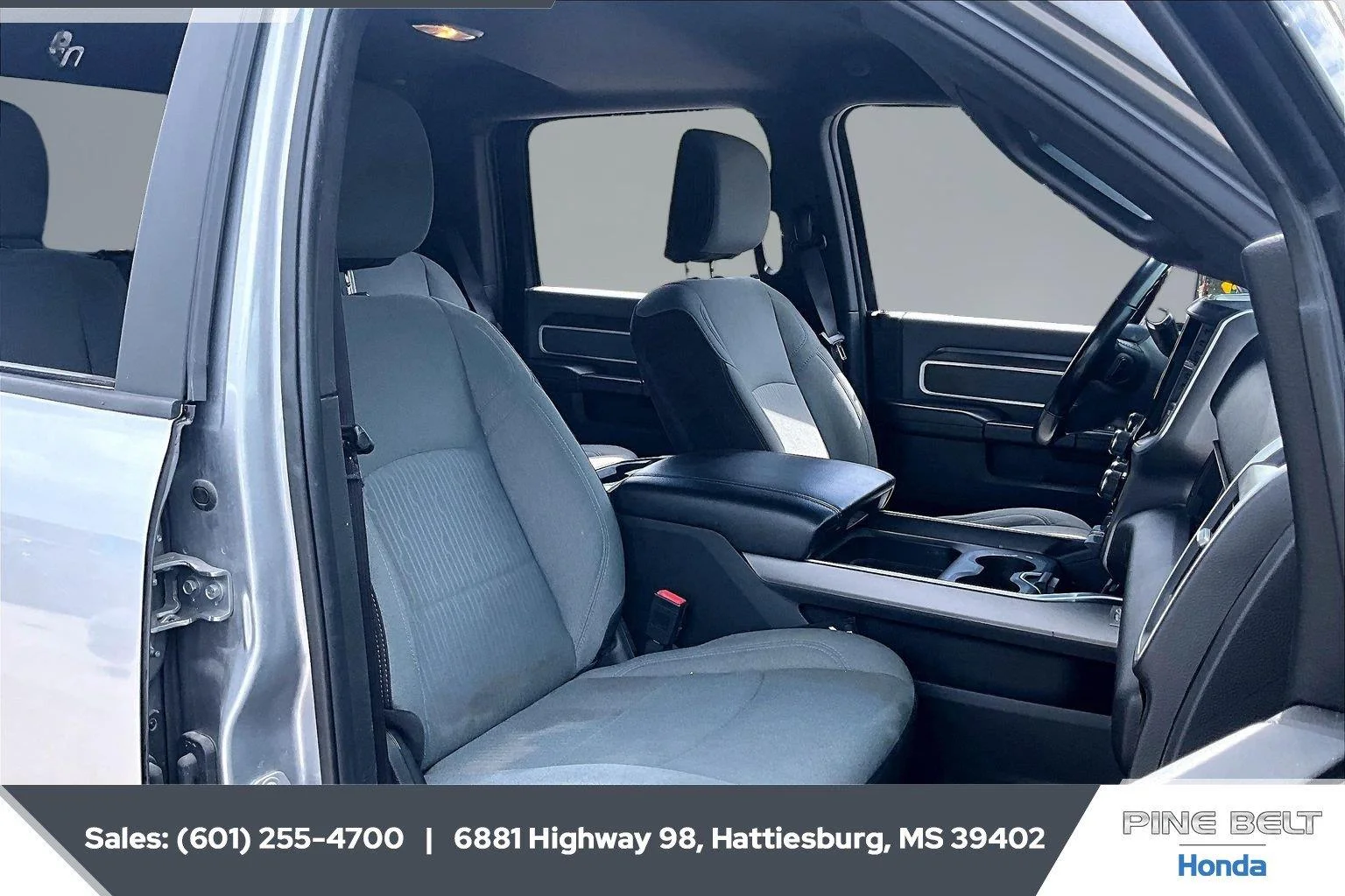 Used 2022 Billet Silver Metallic Clearcoat Ram Big Horn image 6