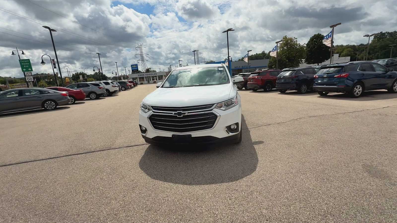 Certified Used 2019 SUMMIT WHITE Chevrolet LT Leather image 3