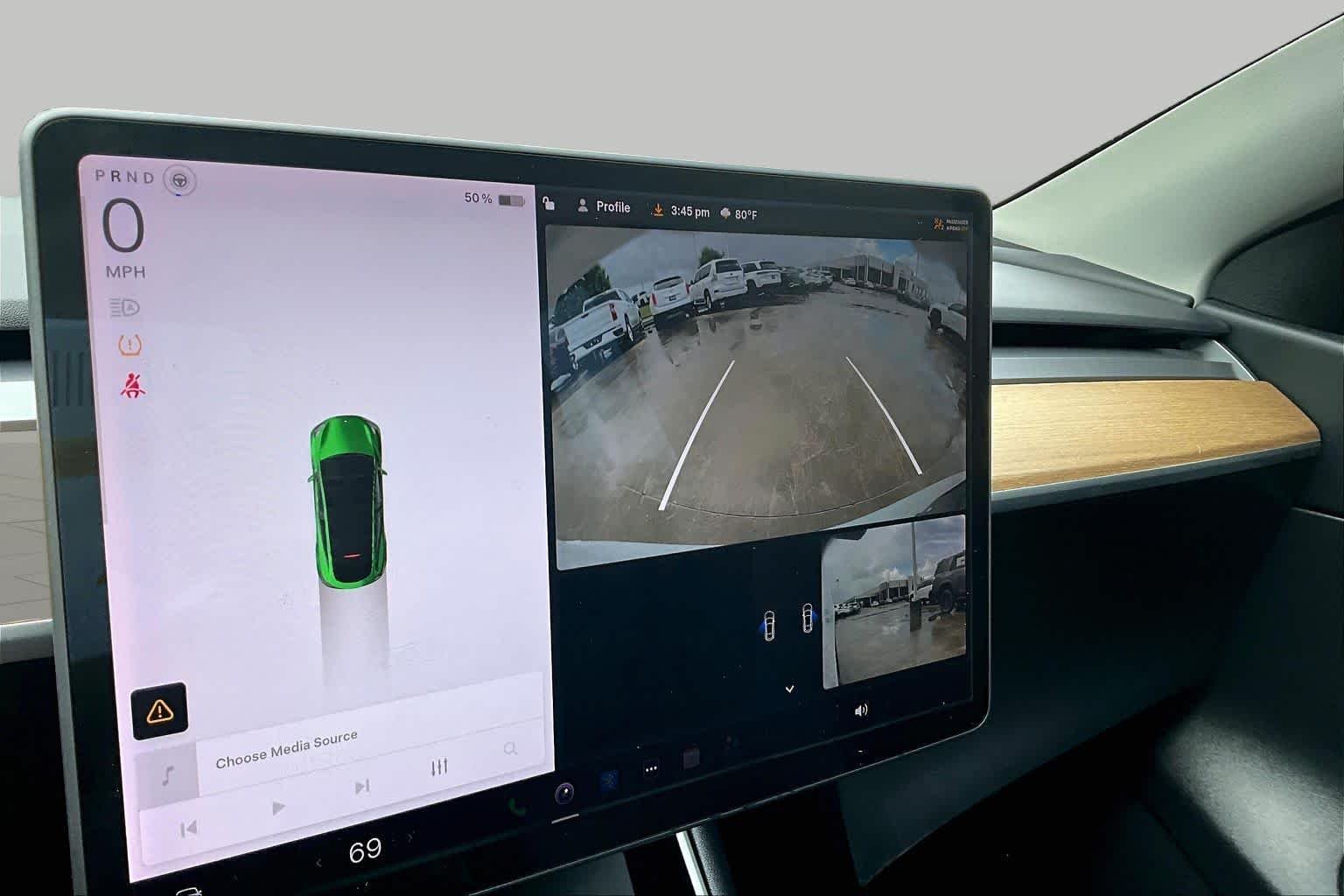 Used 2020 Pearl White Multi-Coat Tesla Long Range image 25