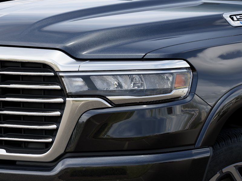 New 2026 Diamond Black Crystal Pearl-Coat Exterior Paint RAM Laramie image 6
