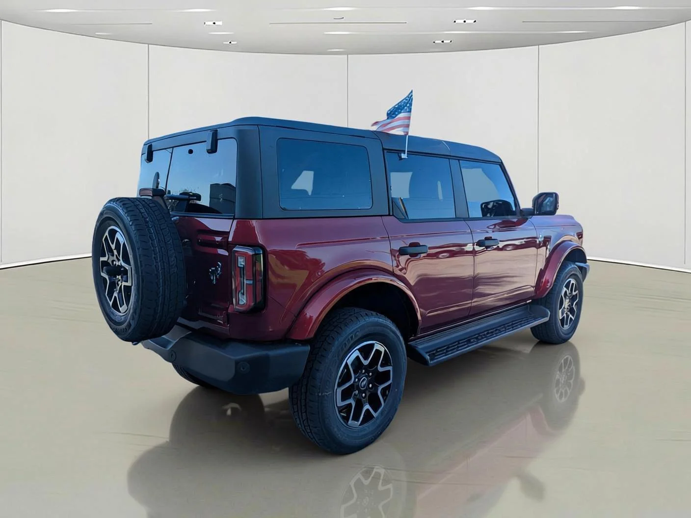 New 2026 Ruby Red Metallic Tinted Clearcoat Ford Outer Banks® image 6