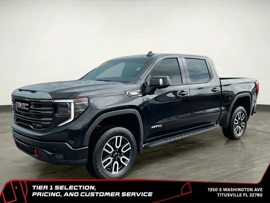 Certified Used 2023 Onyx Black GMC AT4 image 2