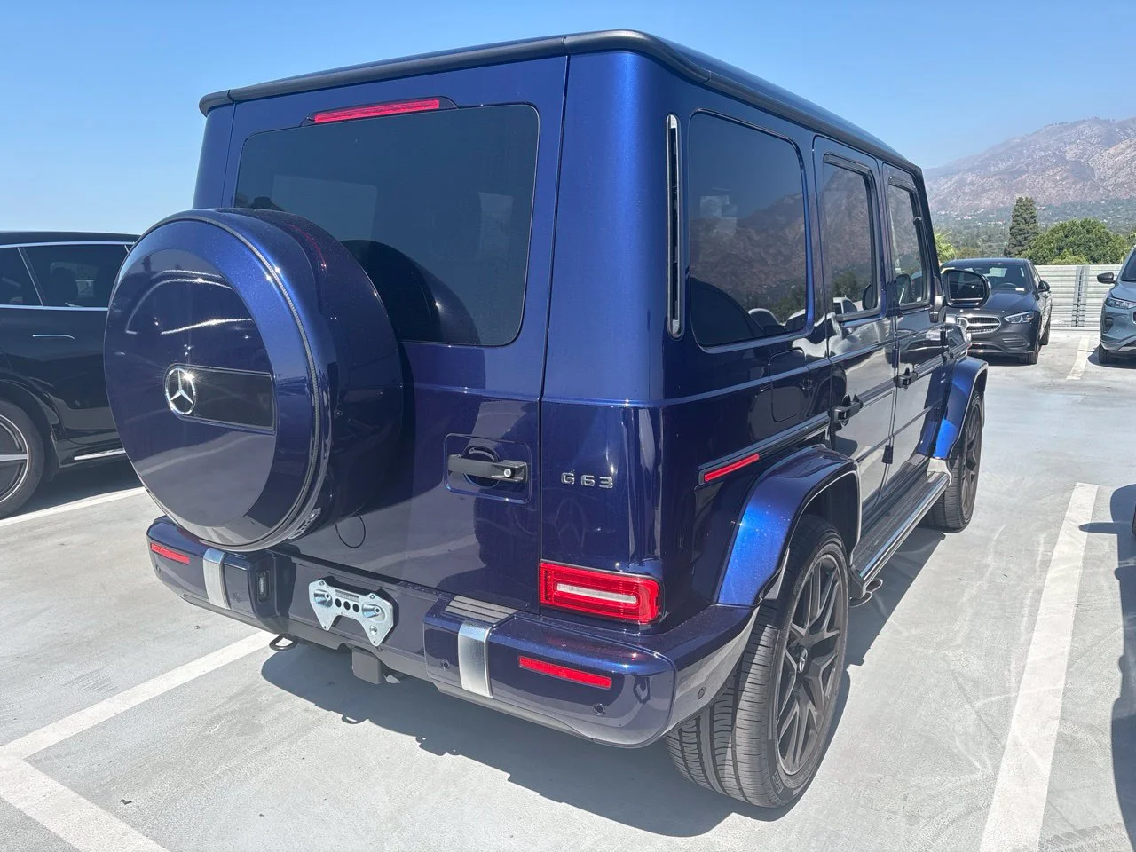 Certified Used 2024 Blue Mercedes-Benz G 63 AMG® 4MATIC® image 6