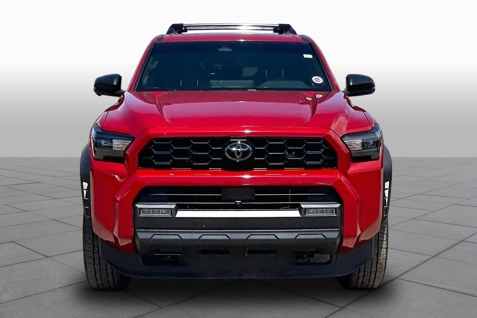 Used 2025 Supersonic Red Toyota Hybrid TRD Off Road Premium image 3