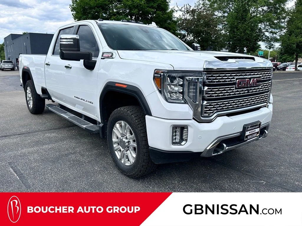 Used 2021 Summit White GMC Denali image 1