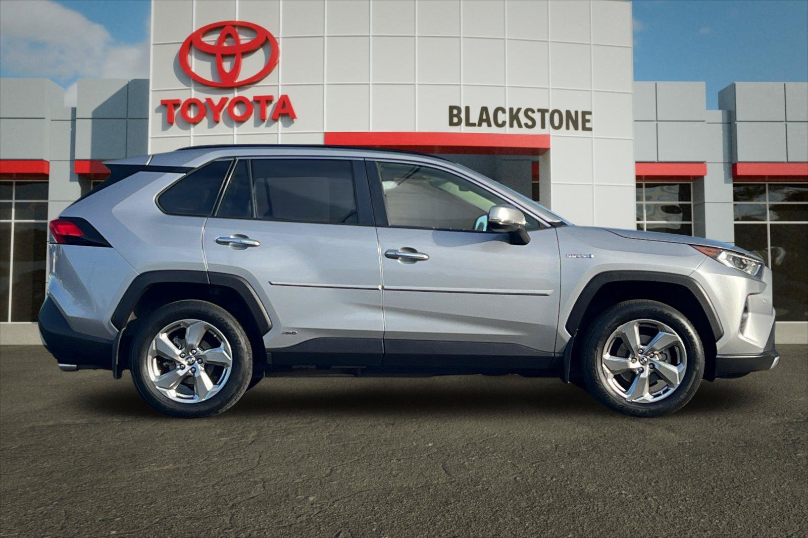 Certified Used 2019 Silver Sky Metallic Toyota Hybrid Limited image 2