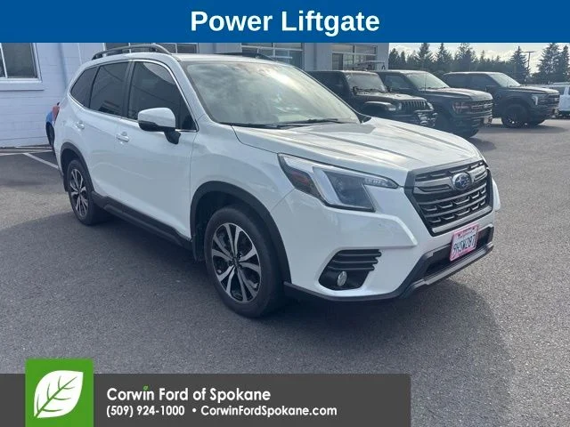 Used 2023 Crystal White Pearl Subaru Limited image 8