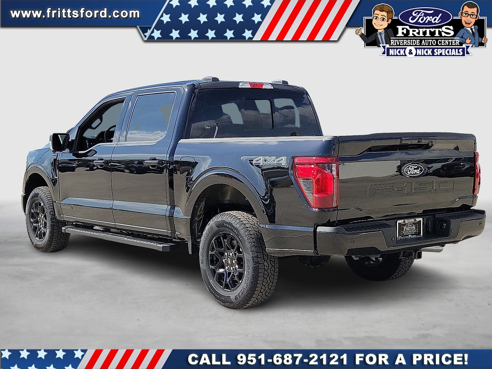New 2026 Agate Black Metallic Ford XLT image 2