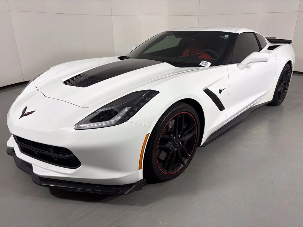 Certified Used 2019 White Chevrolet Stingray Z51 image 8
