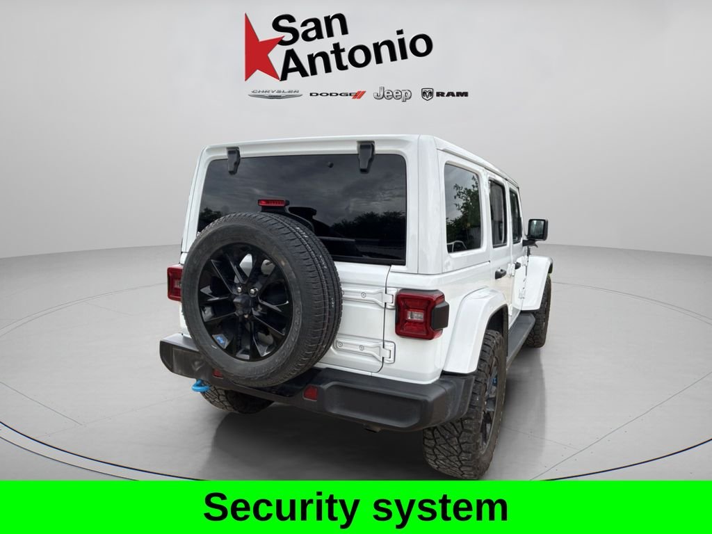 Used 2023 White/off-white Jeep Sahara 4xe image 7