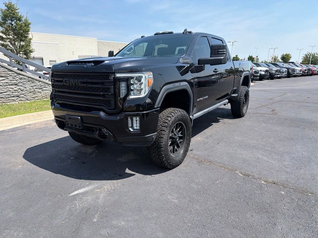 Used 2021 Black GMC AT4 image 3