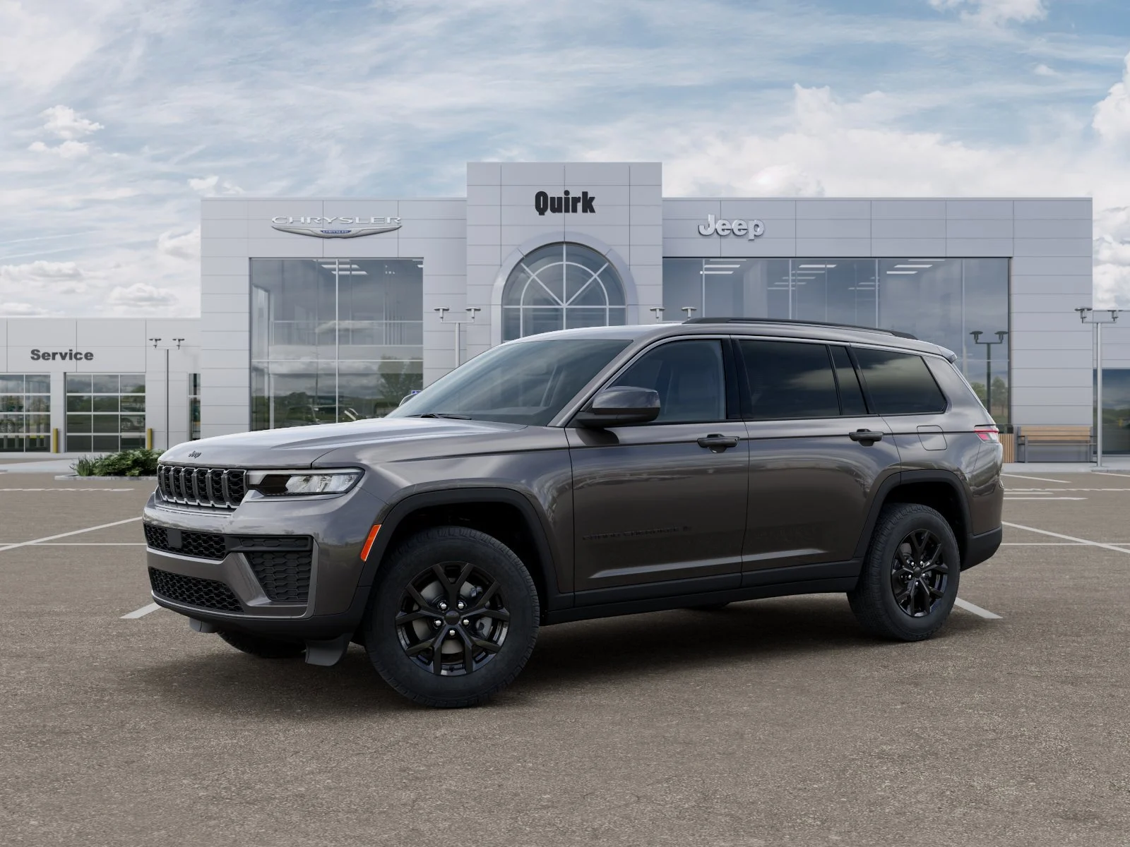 New 2026 Baltic Gray Metallic Clear-Coat Exterior Paint Jeep Laredo Altitude image 2
