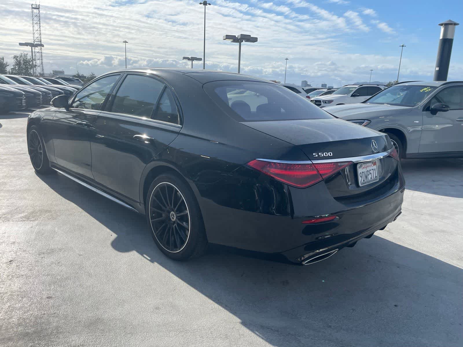 Certified Used 2023 Black Mercedes-Benz S 500 image 4