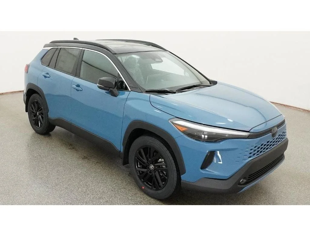 New 2026 Cavalry Blue with Jet Black roof Toyota Hybrid XSE image 17