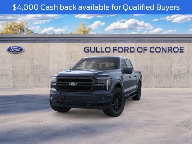 New 2026 Antimatter Blue Metallic Ford Lariat image 2