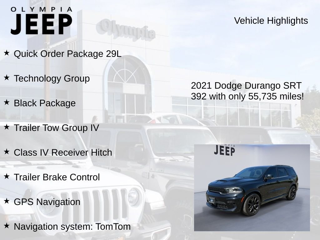Used 2021 Black Dodge SRT 392 image 7