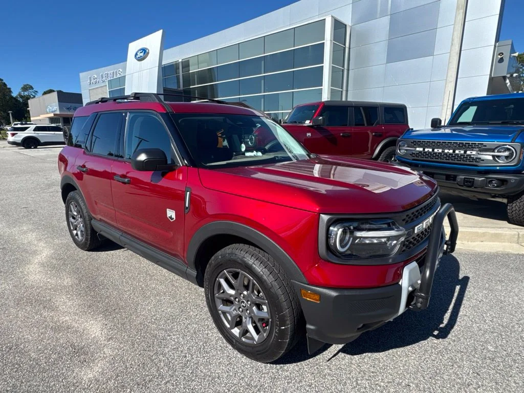 Used 2025 Ruby Red Metallic Tinted Clearcoat Ford Big Bend image 1