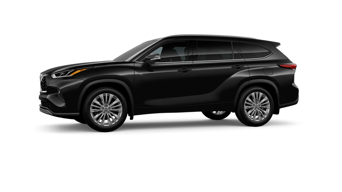 New 2026 Midnight Black Metallic Toyota Platinum image 3