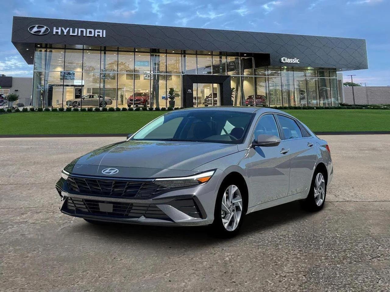 Ecotronic Gray Pearl 2026 Hyundai Elantra Sedan Front-Wheel Drive Continuously Variable Transmission