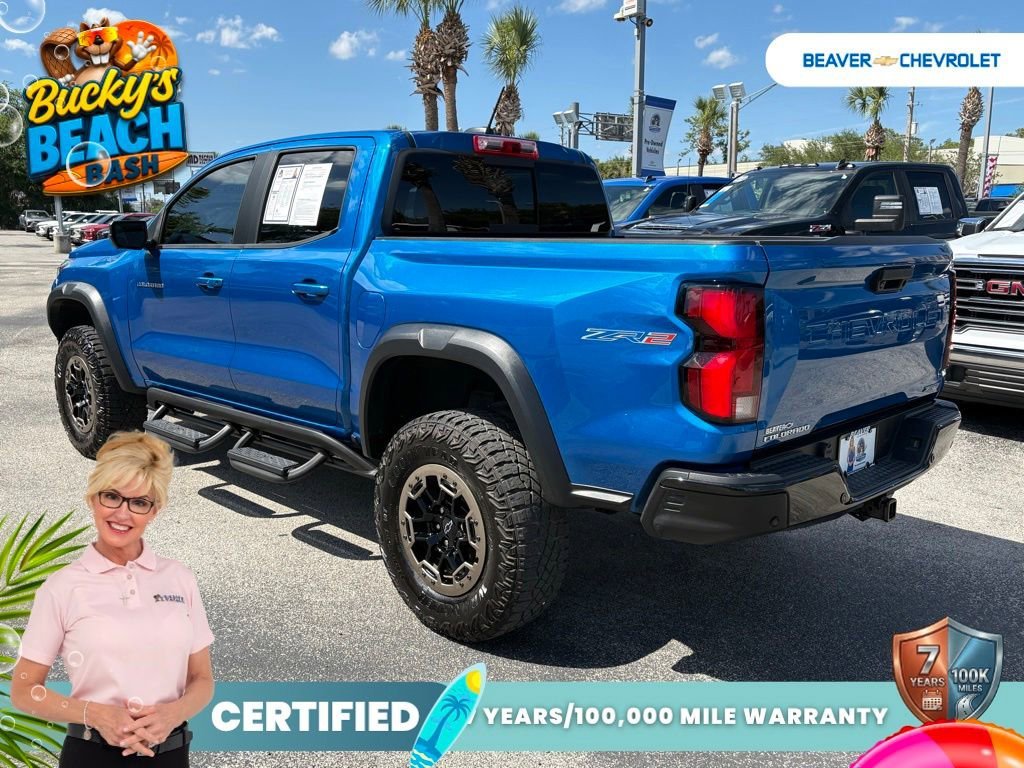 Used 2024 Glacier Blue Metallic Chevrolet ZR2 image 5