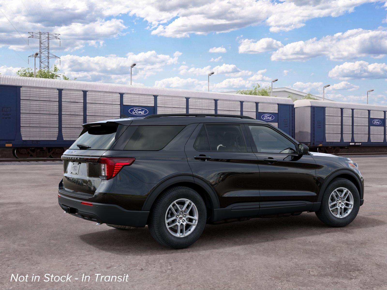 New 2027 Agate Black Metallic Ford Active image 6