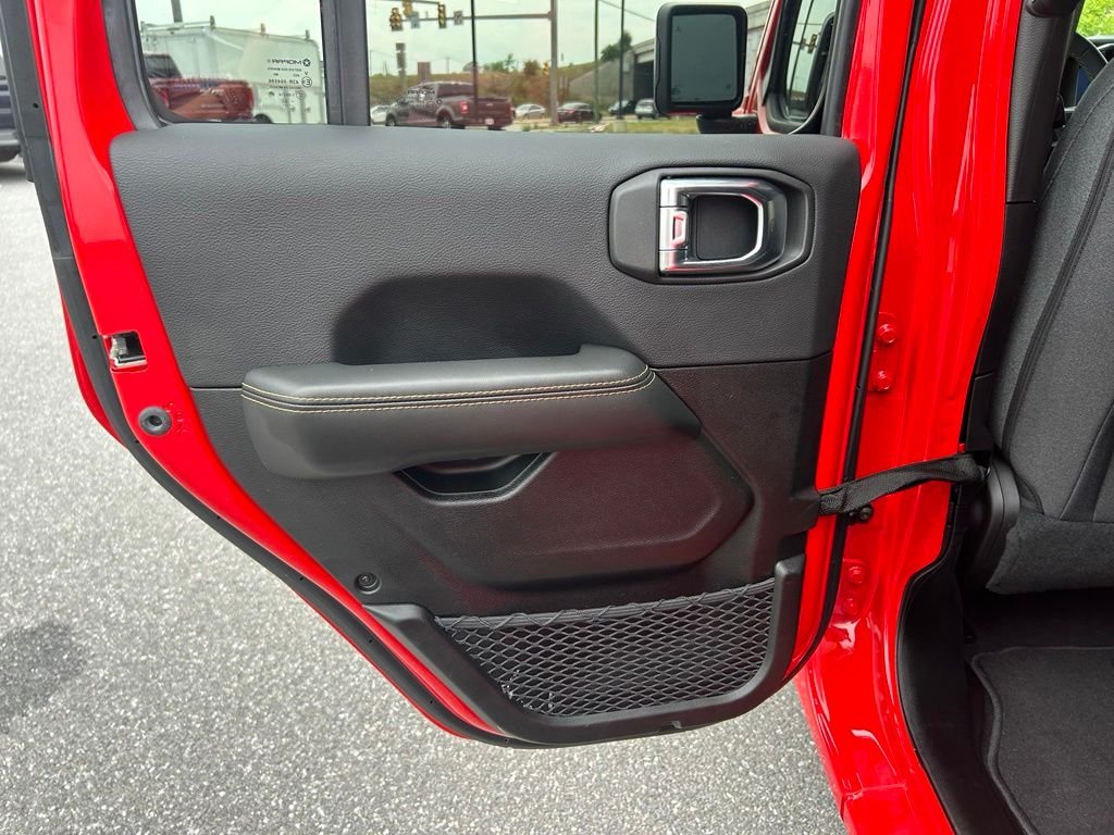 Used 2025 Firecracker Red Clearcoat Jeep Sahara 4xe image 28