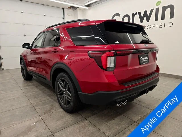 New 2026 Rapid Red Metallic Tinted Clearcoat Ford ST image 3