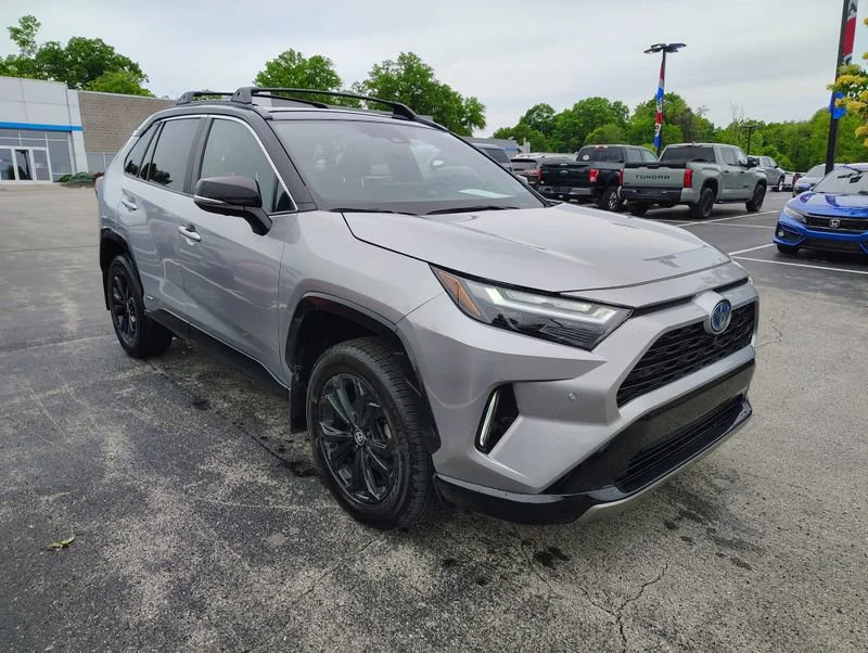 Used 2024 Silver Toyota XSE image 3